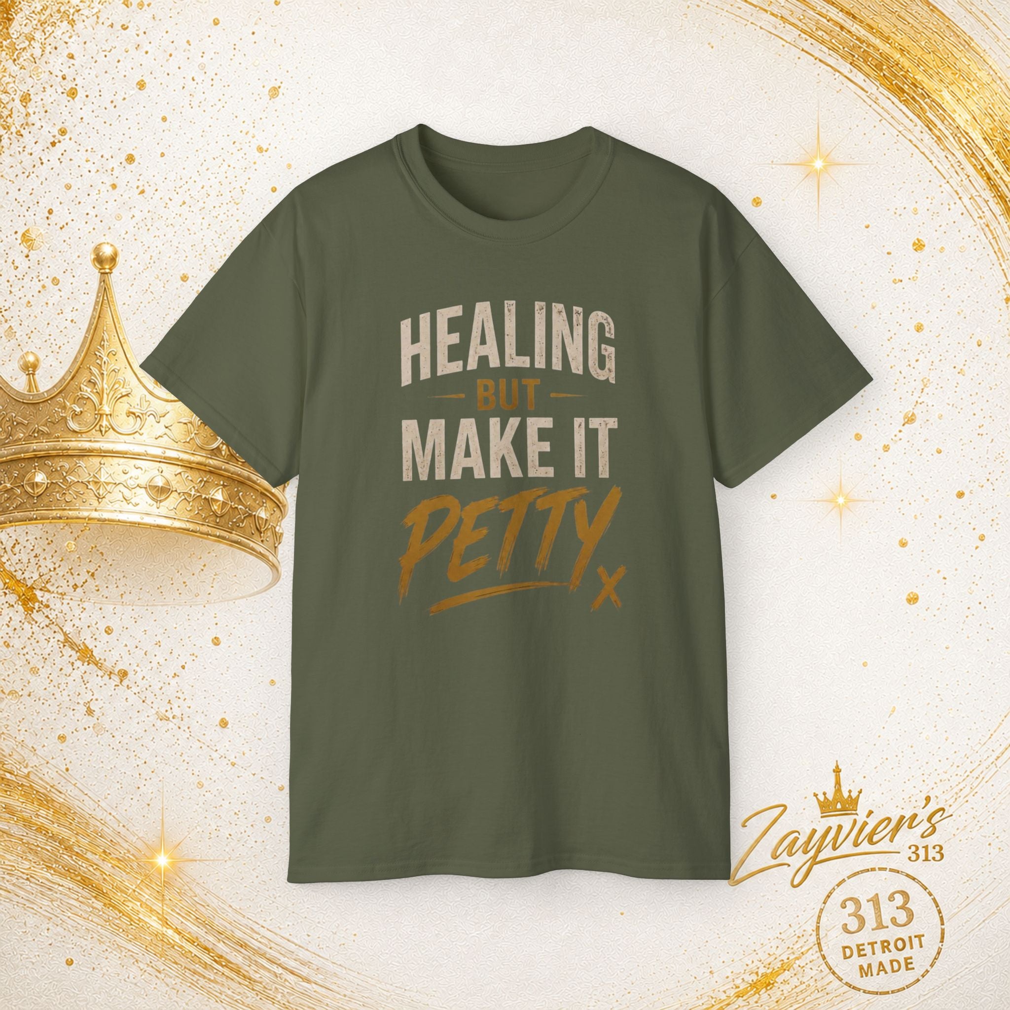 "Healing But Make It Petty" Tee