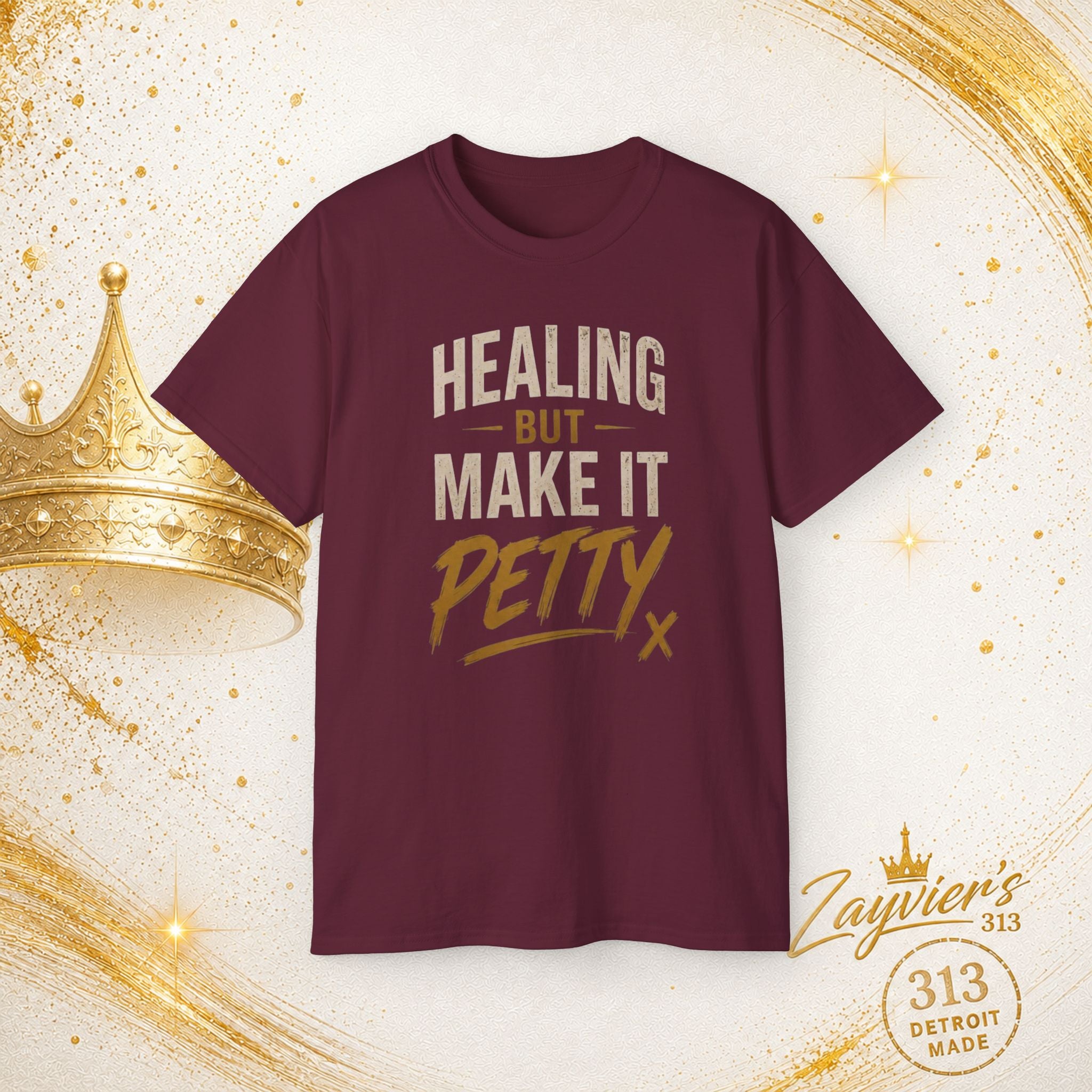 "Healing But Make It Petty" Tee